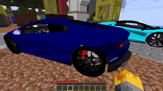 اسکرین شات 1 برنامه Cars Mod for Minecraft PE 2025