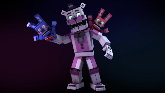 اسکرین شات برنامه FNaF Animatronic for Minecraft 2