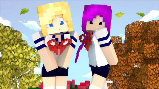 اسکرین شات برنامه Minecraft Skins: Girl clothes 4