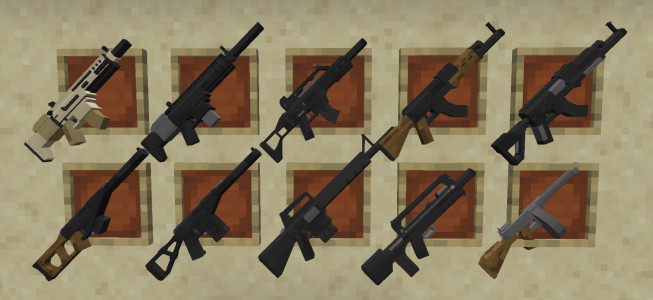 اسکرین شات برنامه Guns Mod for Minecraft PE 2025 8