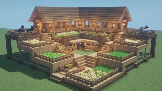 اسکرین شات برنامه Modern House Map for Minecraft 4