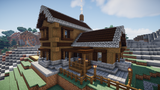 اسکرین شات برنامه Modern House Map for Minecraft 6
