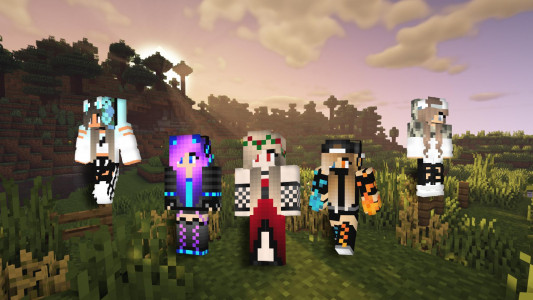 اسکرین شات برنامه Anime Skins for Minecraft PE 7