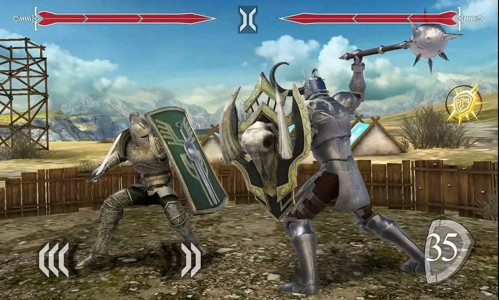 اسکرین شات بازی بازی جنگی شمشیری 1