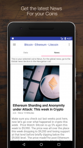 اسکرین شات 4 برنامه Bitcoin & Cryptocurrency