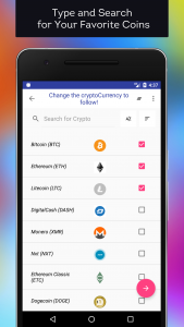 اسکرین شات 1 برنامه Bitcoin & Cryptocurrency