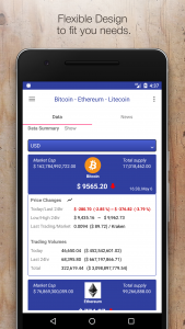 اسکرین شات 6 برنامه Bitcoin & Cryptocurrency