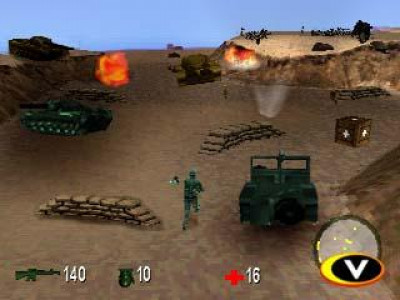 اسکرین شات بازی مردان ارتش سه بعدی (دونفره) 1