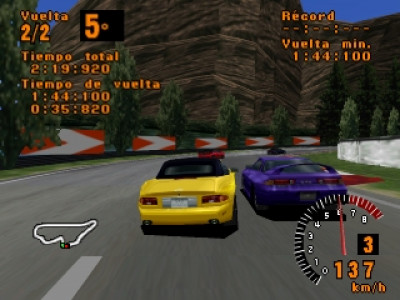 اسکرین شات بازی ماشین مسابقه ای GT (دونفره) 5