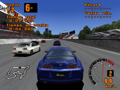 اسکرین شات بازی ماشین مسابقه ای GT (دونفره) 11