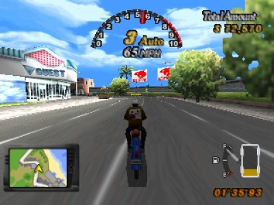 اسکرین شات بازی موتور سواری در شهر 5