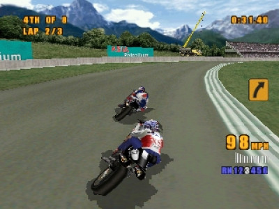 اسکرین شات بازی مسابقات موتورسواری XS (دونفره) 11