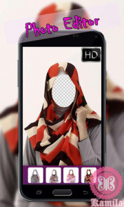 اسکرین شات برنامه Hijab Beauty Camera 7