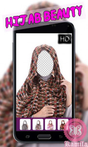 اسکرین شات برنامه Hijab Beauty Camera 2