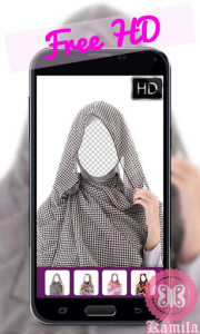 اسکرین شات برنامه Hijab Beauty Camera 4