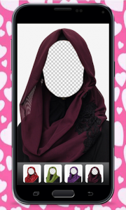 اسکرین شات برنامه Hijab Camera Stylish 1