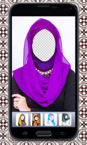 اسکرین شات برنامه Hijab Style Photo Montage 6