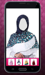 اسکرین شات برنامه Hijab Syari Photo Montage 8