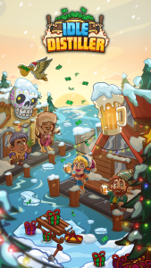 اسکرین شات 1 بازی Idle Distiller Tycoon Game