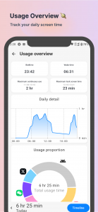 اسکرین شات 2 برنامه StayTime - AppLock Ultimate