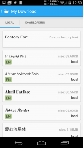 اسکرین شات برنامه iFont(Expert of Fonts) 4