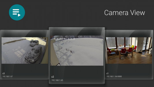 اسکرین شات برنامه IP Camera Viewer 1