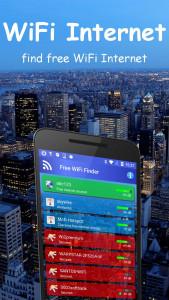 اسکرین شات 1 برنامه Free WiFi Internet Finder