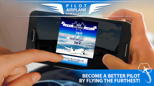 اسکرین شات بازی Pilot Airplane simulator 3D 4