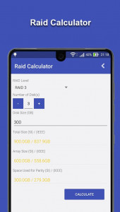 اسکرین شات برنامه CCTV Calculator and Tools 4