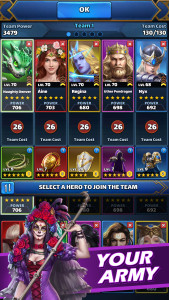 اسکرین شات 6 بازی MythWars & Puzzles: RPG Match3