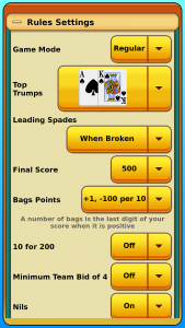 اسکرین شات بازی Spades 4