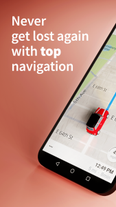 اسکرین شات برنامه Karta GPS Navigation & Traffic 1