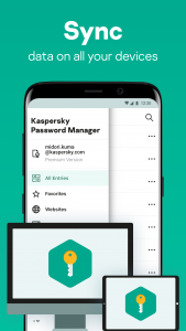 اسکرین شات برنامه Kaspersky Password Manager 7