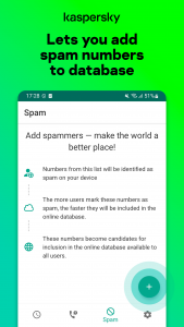 اسکرین شات برنامه Anti-spam: Kaspersky Who Calls 7