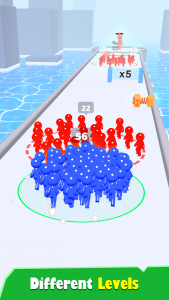 اسکرین شات 2 بازی Crowd Rush 3D