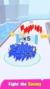 اسکرین شات 4 بازی Crowd Rush 3D