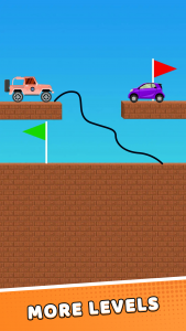 اسکرین شات 5 بازی Draw Line Bridge-Puzzle Game