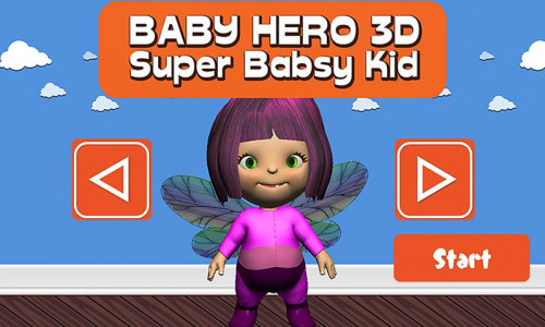 اسکرین شات بازی Baby Hero 3D - Super Babsy Kid 2