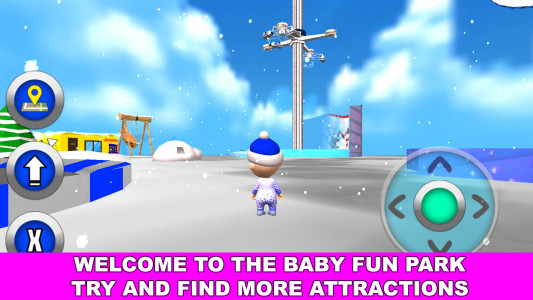 اسکرین شات بازی Baby Snow Park Winter Fun 5