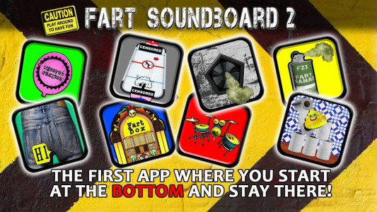 اسکرین شات بازی Fart Sound Board 2: Fart App Prank - Boo Boo 7