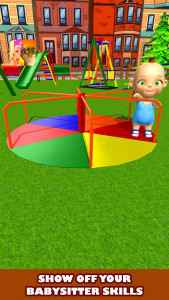 اسکرین شات برنامه My Baby Babsy - Playground Fun 5