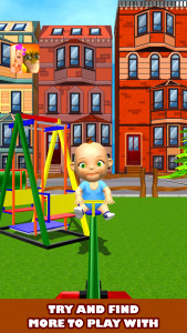 اسکرین شات برنامه My Baby Babsy - Playground Fun 4