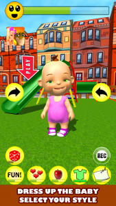 اسکرین شات برنامه My Baby Babsy - Playground Fun 6