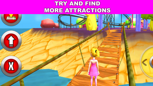 اسکرین شات برنامه Princess Fun Park And Games 3