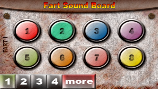 اسکرین شات برنامه Fart Sound Board: Funny Fart Sounds Prank App 3