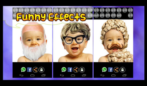 اسکرین شات برنامه Fun Face Changer Extreme 7