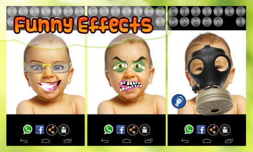 اسکرین شات برنامه Fun Face Changer: Pro Effects 7