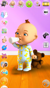 اسکرین شات بازی Talking Baby Games with Babsy 2