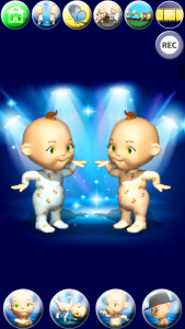 اسکرین شات برنامه Talking Baby Twins - Babsy 6