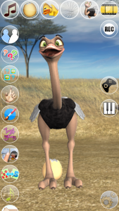 اسکرین شات برنامه Talking Joe Ostrich 1